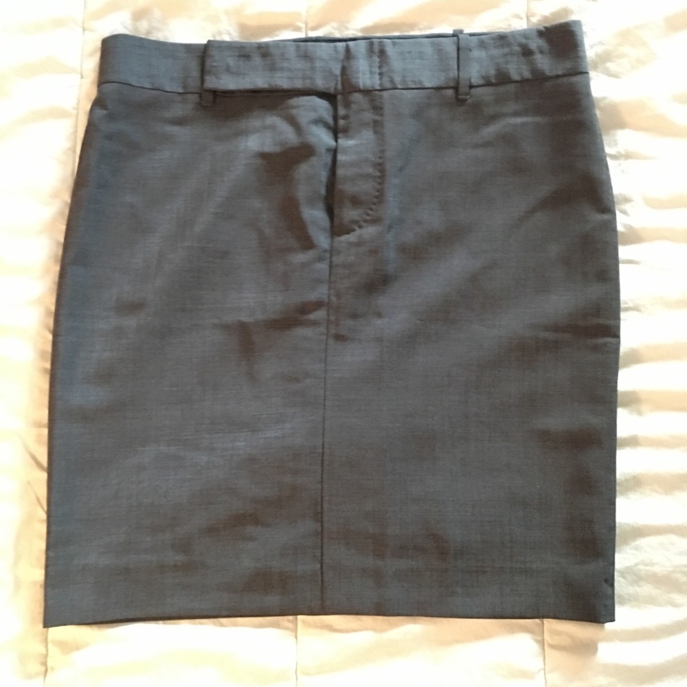 Gucci Grey Mini Skirt